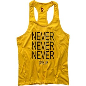 Resim Bluu Nevernever2 Fitness Gym Tank Top Sporcu Atleti (532942056) 