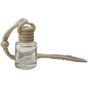 Resim Paradise 50 Adet Cam Oto Parfüm Şişesi Boş Araç Aynası Için Ipli Şişe 