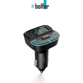 Resim Bolfer Araç Içi Şarj Cihazı Çakmaklık Pd Girişli Fm Transmitter Bluetooth USB Type-C Hızlı Şarj Çıkışlı FM02 