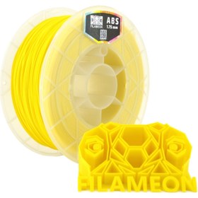 Resim FILAMEON Abs Highflow Filament Sarı 1.75mm 1kg 