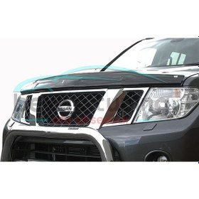 Resim Nissan Navara Ön Kaput Rüzgarlığı 2010-2015 