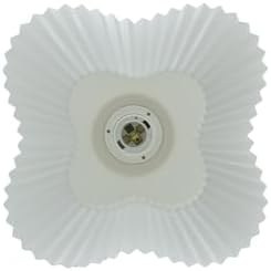Resim Deep Teknoloji Luminova Modern Kemik Beyazı Abajur 
