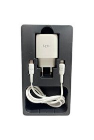 Resim Linktech LSC-C313 Safe Type-C Lightning Kablolu 30W Hızlı Şarj Aleti 