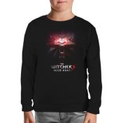 Resim The Witcher 3 - Wild Hunt Siyah Çocuk Sweatshirt 