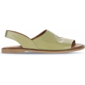 Resim Bueno Shoes Haki Deri Kadın Düz Sandalet 01WA5706 01WA5706 