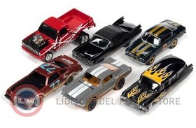 Resim 1:64 Johnny Lightning 1973 Chevrolet Cheyenne 10 Pickup Truc - Zinger 