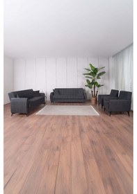 Resim Linda Koltuk Takımı 3 3 B B Antrasit Antrasit 