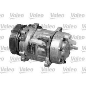 Resim Valeo KLIMA KOMPRESORU FIAT DOBLO III FIORINO BIPPER OPEL COMBO D 1.3 MJET 10> CITROEN BERLINGO II PEUGEOT 