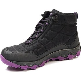 Resim Greyder 00170 Kadın Siyah Mor Su Geçirmez Bot-17-siyahmor Siyah - Mor 