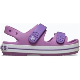 Resim Crocs 209424-6wq Crocband Cruıser Sandal Çocuk Spor Terlik Sandalet Mor 