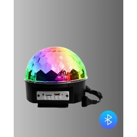 Resim Venüs Shopping Ev ve Parti Için Masaüstü Bluetooth Disko Topu Işık Gösterisi 