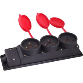 Resim Bylion Aydın Monofaze 3'lü Kauçuk Grup Priz 