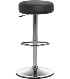 Resim Seduna Tectake Bar Sandalyesi | Ofis Koltuğu | Banko Çalışma Kolt-Siyah 