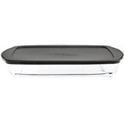 Resim Paşabahçe 59006 Kapaklı Borcam Gri-Şeffaf - 1950 CC 