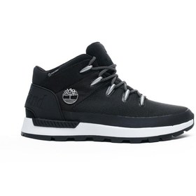 Resim Timberland Sprint Trekker Mid Lace Up Waterproof Erkek Siyah Sneaker Tb0a266b0151 
