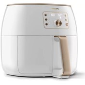 Resim Philips Airfryer Xxl Smart Sensing Fritöz, 1.4 Kg, 7.3 L Kapasite 1.4 Kilogram , Beyaz 