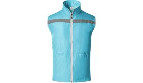 Resim Teotake Güvenlik Yeleği Süpermarket Üniforma Yeleği Açık Mavi (Yurt Dışından) 