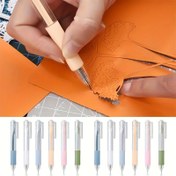 Resim 7 Parça/Sanat Koleksiyonu Faydalı Bıçak Kalem Seti Etiketler için Kağıt Kesme Aracı Express Kutu Bıçak Okul Malzemeleri DIY El Sanatları Malzemeleri 