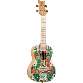 Resim Ortega RUAR-HY Art Series Concert Ukulele (Himalaya) 