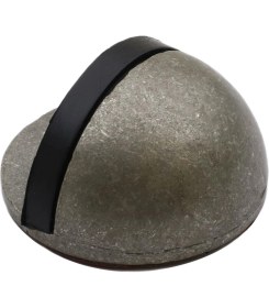 Resim Nzb Yarımay Kapı Stoperi Tamponu Yapışkanlı Metal Kapı Stopu A.gümüş 