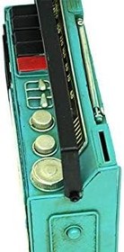 Resim Dekoratif Metal Radyo Kumbara Vintage Biblo Hediyelik 