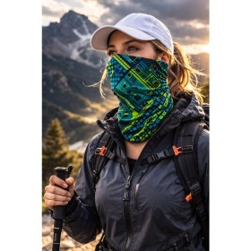 Resim Colizon Unisex Motosiklet Maskesi Bandana - Uv Korumalı Termal Outdoor Boyunluk-Buff 