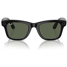 Resim Ray-Ban Meta Headliner Akıllı Gözlük Parlak Siyah Polarize G15 Yeşil rw-4009 