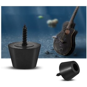 Resim Moveevo Gitar Hoparlörü Gümüşleme Ayakları 30x20mm - 8 Adet Gömlekli Lastik - Titremeyi Azaltarak Ses Kalitesini Artırır - Hi-fi Hoparlörler, Amfi Ve Subwooferlar İçin Uygun 
