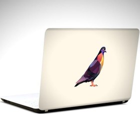 Resim Güvercin Laptop Sticker 10 İnch (25X19CM) 