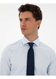 Resim Pierre Cardin Erkek Açık Mavi Gömlek Desenli 50312330-vr003 Açik Mavi 