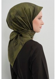 Resim Armine Saf İpek Sura Eşarp-2026 İlkbahar-yaz- 95010d Haki 