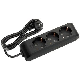 Resim Multi-let Üçlü Priz Topraklı Kablolu Çocuk Korumalı 3 Mt 1 