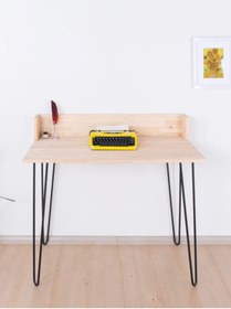 Resim NO ONE EST 2020 Ahşap Masif Çam Masa, Ofis Ve Çalışma Masası 