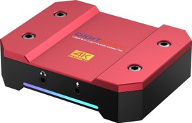 Resim USB Video Yakalama Kartı 4K/60Hz HDR10 Sıfır Gecikmeli - Kırmızı 
