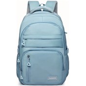 Resim Honeybeeshop Mavi Tablet Bolmeli Buyuk Kapasiteli Hafif Donusturulebilir Sirt Cantasi Diğer 