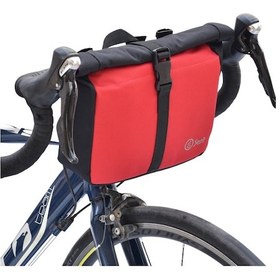 Resim Semçanta - Bikepacking Gidon Çantası - Kırmızı 