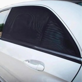Resim Uydee 1 Adet Araba Yan Cam Güneşlik Oto Güneş Işığı Koruma Perdesi Esnek Kumaş ile Uyumlu 