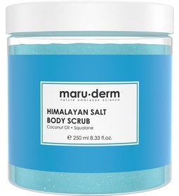 Resim Maruderm himalaya tuzu vücut peelingi | squalane + hindistan cevizi yağı 250 ml 