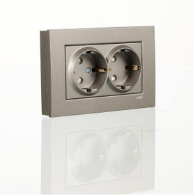 Resim STOREMAX buyflair Novella Ikili Toprakli Priz Çarpma Karşıtı Çocuk Korumalı modaflash 224120 