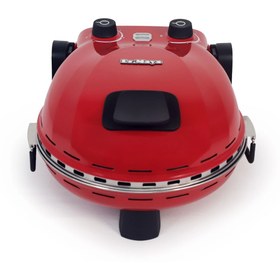 Resim Dr.Maya Pro+ Çok Amaçlı Elektrikli Taş Fırın Tandır ve Ekmek Yapma Makinesi Kırmızı - Pizza Lahmacun Ekmek 