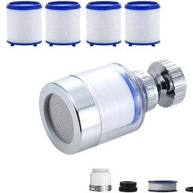 Resim Novahub Musluk Filtre Elemanı Arıtma Püskürtücü Kafa Ev Su Arıtma Filtresi Duş 360 Kaldır Klor Ağır Metal Filtrelenmiş Green, Süper Ekonomik 