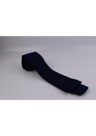 Resim Demfashion Özel Desenli Örme Kravat - Mavi (533047813) Mavi 