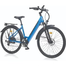 Resim Corelli Keıla-S Elektrikli Kadın Şehir Bisiklet Hd 46CM 28 Jant 9 Vites Gray 