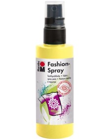 Resim Marabu Fashion Spray 100ml Sprey Kumaş Boyası No: 020 Lemon 
