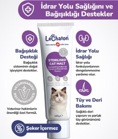 Resim Kısırlaştırılmış Kedi Tüy Sağlığı ve Vitamin Seti ( Malt Paste - Sterile Paste - Multi Paste) 