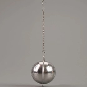 Resim Arow Yuvarlak Bitki Çayı Süzgeci - Gri 