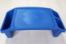 Resim Pratik Laptop Çalışma Hobby Yatak Keyif Tablet Sehpası Çok Amaçlı Ders Çalışma Masası - MAVİ 