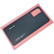 Resim Redmi Note 12 Pro 5g Arka Pil Batarya Kapağı Cam Siyah 