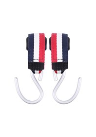 Resim Geeksen Bebek Arabası Alüminyum Kanca - Tek Elle Kullanıma Uygun, 30kg Yüke Dayanır, J4021 Gümüş Renkli Çift Paket 