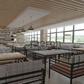 Resim Denver İkili Oturma Grubu - 1 - haki / beyaz mermer 